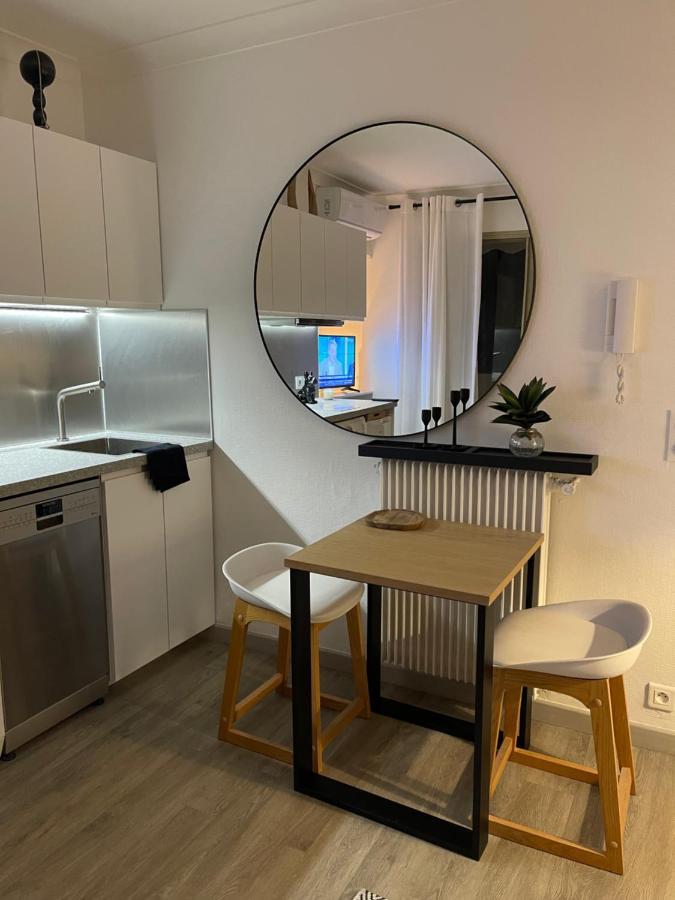 Cozy Studio On The Beach 昂蒂布 外观 照片